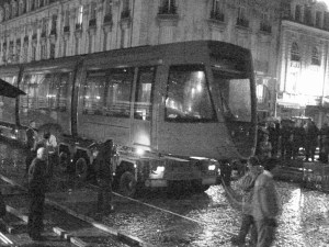 Arrivée du tram à Reims