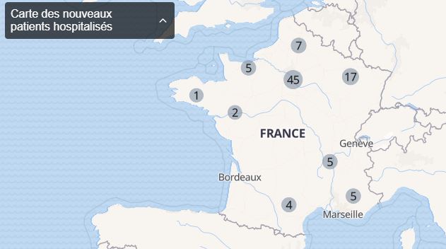 nouveaux hospitalisés 25 6 2020